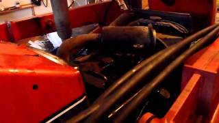 Hinomoto E324 Clutch First start/run