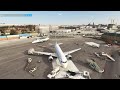 Msfs brussels airlines a32nx dev startup and takeoff stockholm bromma