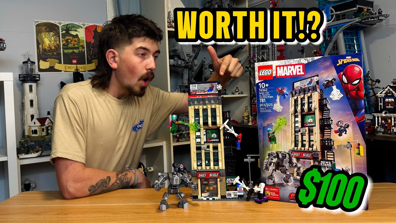 m&m'sさん専用 LEGO Spider-Man 76342 Spider-Man Vs. Mysterio: The Daily Bugle Set