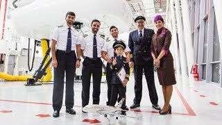 Etihad Airways pilots amazed by six-year-old boy incredible knowledge
Some children are meant for greater things right from a very young age, like this six-year-old boy Adam Mohammed Amer. His video, explaining how an aircraft works to the captain of Etihad Airways has gone super viral!
Six-year-old Adam Mohammad Amer stunned pilots with his intricate knowledge of aircraft operations
The captain of Etihad Airways was left dumbfounded by this kid as his knowledge on how to fly an aircraft was truly exceptional! Little Adam is a genius who knows exactly how an aircraft works, and not just that, he also knows how to handle the cockpit just like a professional captain!
He spoke many things about an aircraft that left many people speechless. Thus its a wonder how this six-year-old come to know so much about aircrafts and why! Well, Adam dreams of being a pilot when he grows older and already has begun his preparation. He spends most of his time watching documentaries, reading aviation magazines and researching information about flying an aircraft online.
Adam Mohammad Amer, aged just six, has already turned his dreams into a reality after giving the pilots onboard a recent Morocco-Abu Dhabi flight a surprise.
He gave detailed procedural accounts of the aircraft operating systems and demonstrated a deep understanding of emergency procedures having memorised them from YouTube videos.
Adam, of Egyptian-Moroccan origin, became a social media star after the encounter as flight captain Samer Yakhlef, with permission from the family, posted the video online and it soon gained more than 6 million views.
As a result, Etihad Airways invited Adam to the airlines training centre to undergo pilot training for a day. The six-year-old was dressed in a specially made pilot uniform and went through several Airbus A380 simulator sessions.
The reward for his devotion to aviation was an invite to the Etihad Airways Training Centre where he was handed a specially made uniform and underwent pilot training - including sessions in the Airbus A380 simulator.
His enthusiasm reminded Captain Majed Al Marzouqi, Etihad Airways Vice President Flight Operations, of his own ambitions to be a pilot from a young age.
He said Adam showed incredible intellect and knowledge and hoped the experience has encouraged him to pursue his passion when he is older. Etihad Airways pilots amazed by six-year-old boy incredible knowledge