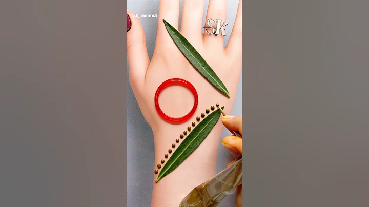 Easy And Simple Mehndi Design | Simple Mehndi Design | #skmehandi #mehndi
