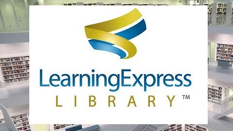Learning Express Library training Video
