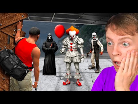 PROTECT Franklin S House From HALLOWEEN MONSTERS GTA 5 