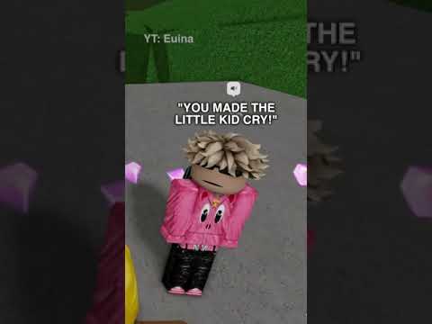 Kid Cries In Voice Chat, So I Gave Him Robux Roblox Shorts