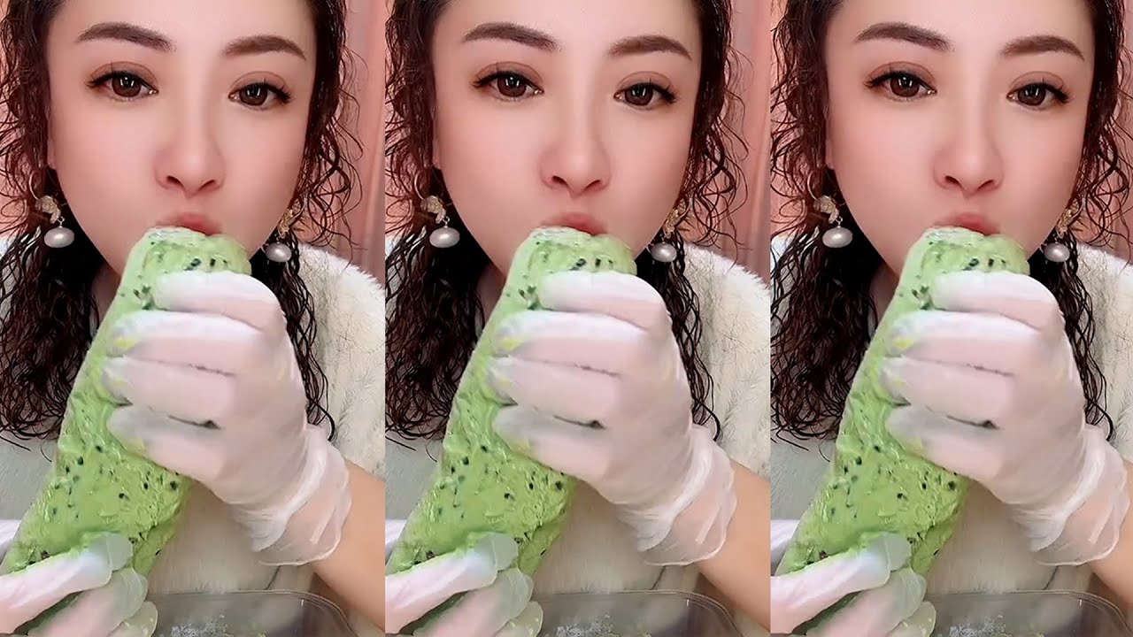 Ajing / ASMR MUKBANG ICE EATING SOUNDS FROM THE FROZEN WATER