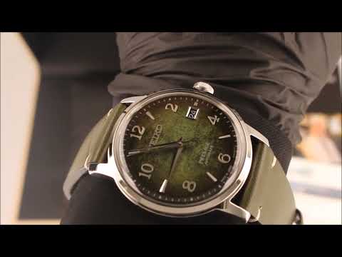 seiko presage matcha green