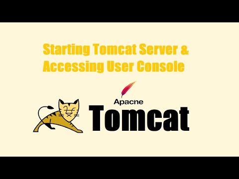 How to Start Tomcat Web Server Manually || Get access Console Window and Application Manager