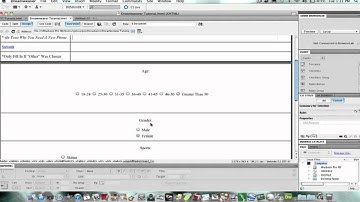 Create A Complex Form in Dreamweaver CS5
