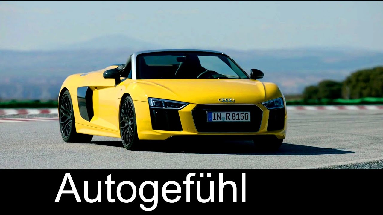 neuero ship unloader Audi R8 V10 Spyder Performance/Exterior/Interior - Autogefühl