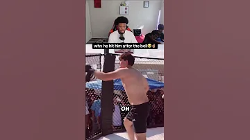 Why He Hit Him After The Bell 