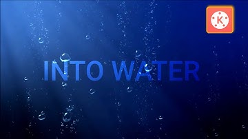 How to Create _ Underwater Text Animation Video in Kinemaster _ Text Animation on Android