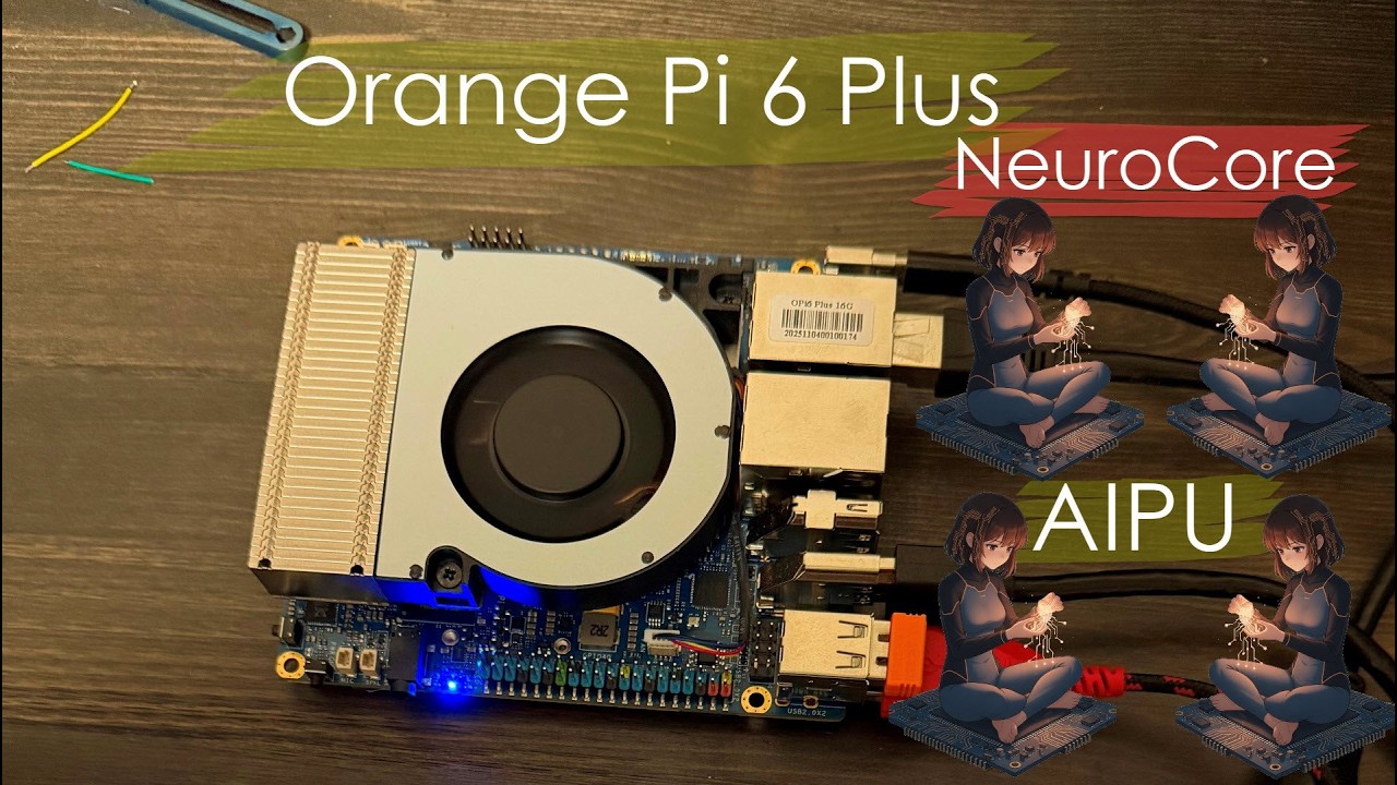 Orange Pi 6 Plus. Обзор. Для чего она?