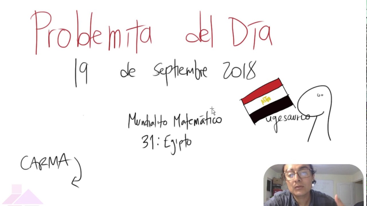 Olimpiada de Matemáticas: Problemita del Día (19 de septiembre 2018) camera iphone 8 plus apk