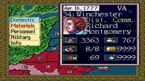 Liberty or Death - American Side, 3rd Playthrough, Part 4, SNES, Attacking the Center