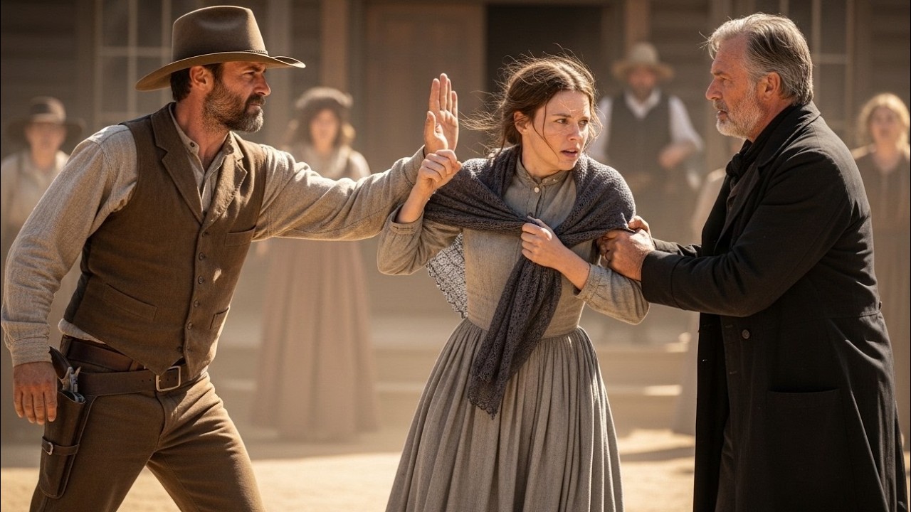 Próbowali zmusić ją do ślubu z mężem zmarłej siostry… Aż jeden kowboj powiedział: „Dość.”