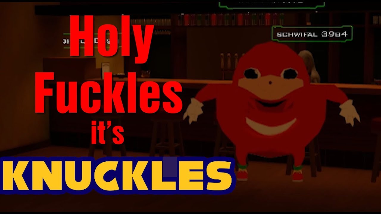 [VRChat moments] episode: 1 man vs yoshi, Moonman's bar &Knuckles - YouTube