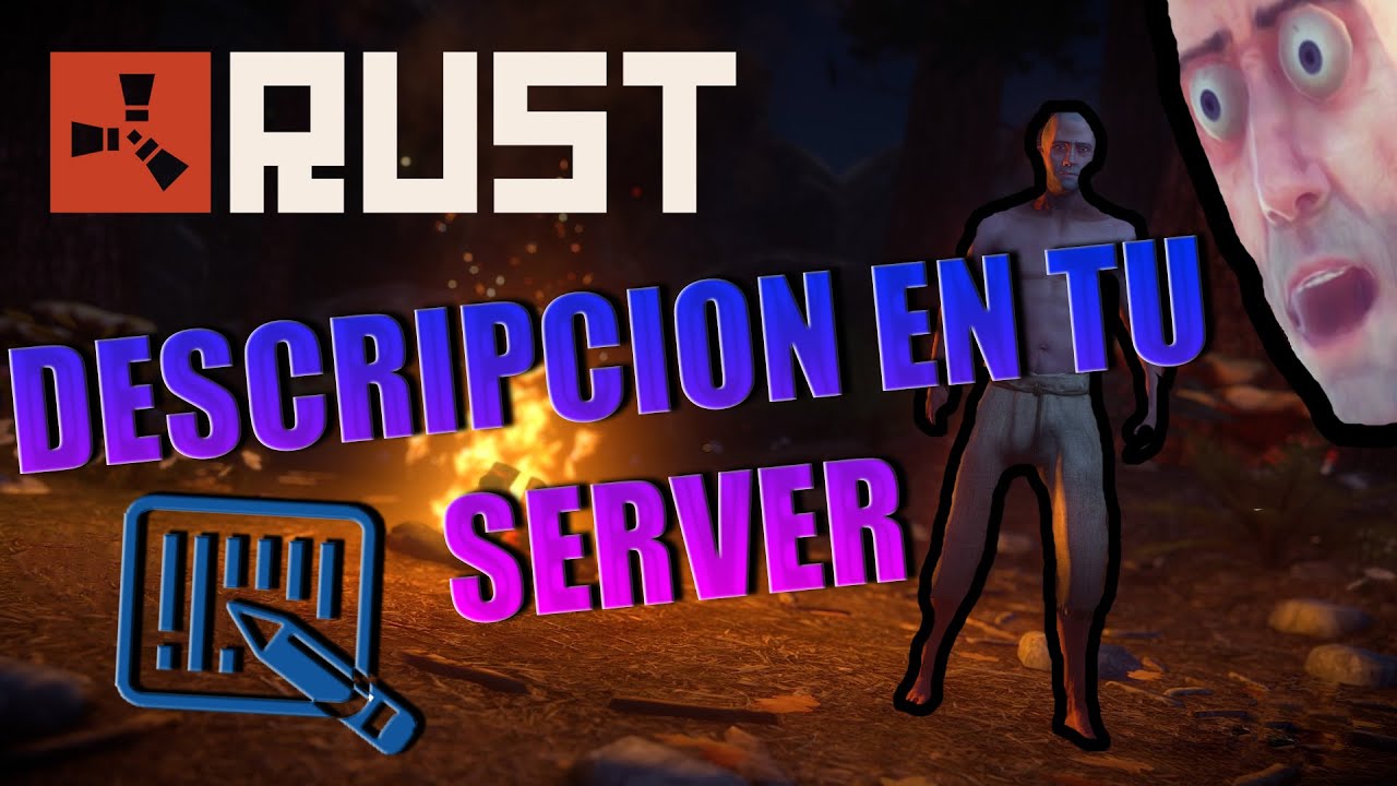 Tutorial como poner una Descripción en tu server de Rust - YouTube