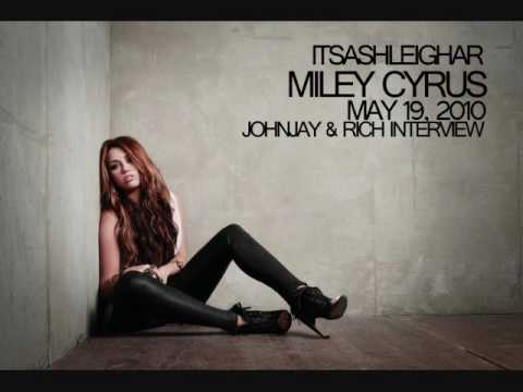 Miley Cyrus - Johnjay and Rich interview - may 19, 2010