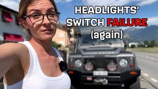 Headlights Switch Replacement + Neiman Replacement (Land Rover Defender)