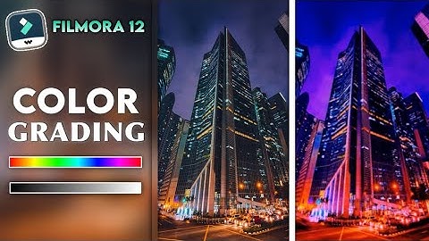 COLOR GRADING USING FILMORA 12 | HOW TO DO COLOR GRADING IN FILMORA 12 | FILMORA 12 TUTORIAL