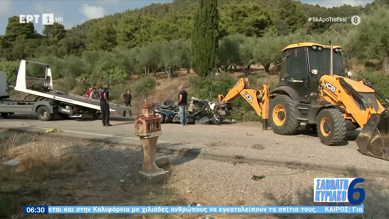 Τραγωδία - 4 νεκροί, ανάμεσά τους 2 παιδιά, σε τροχαίο με ανατροπή φορτηγού στην Ελαία Μεσσηνίας