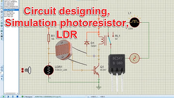 Proteus Simulation | BC 547 projects and Switch Light | LDR Sensor and Automatic Light