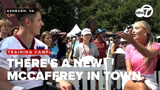 Rookie Luke McCaffrey is making a name for himself