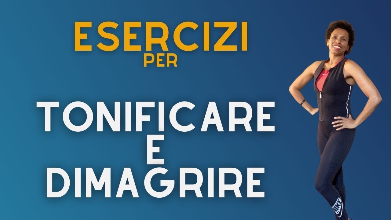 ESERCIZI PER DIMAGRIRE E TONIFICARE IL CORPO A CASA | ELA WORKOUT ...