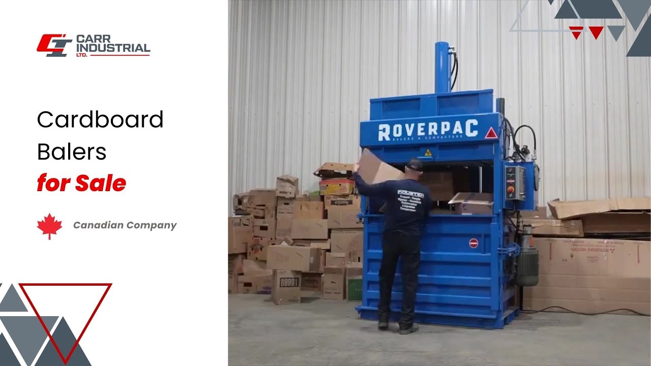 Need a Cardboard Baler? Check Out Carr Industrial!