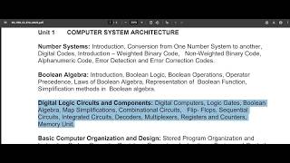 PG TRB | Free Online Test 3 | Unit 1 - Computer System Architecture