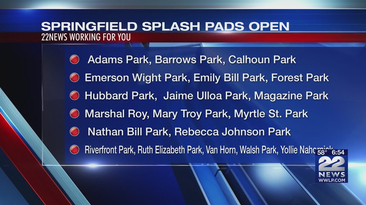 Nearly 20 spray pads now open in Springfield