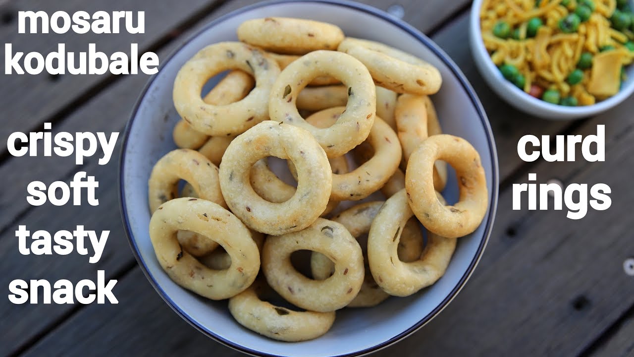 mosaru kodubale recipe | ಮೊಸರು ಕೋಡುಬಳೆ ರೆಸಿಪಿ | curd rings recipe | majjige kodbale | Hebbar | Hebbars Kitchen