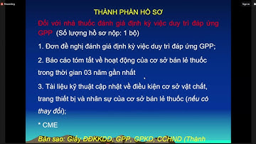 Cập nhật các nguyên tắc thực hành tốt cơ sở bán lẻ nhà thuốc