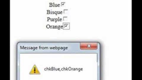 Javascript: Finding Out Which Checkboxes are Checked