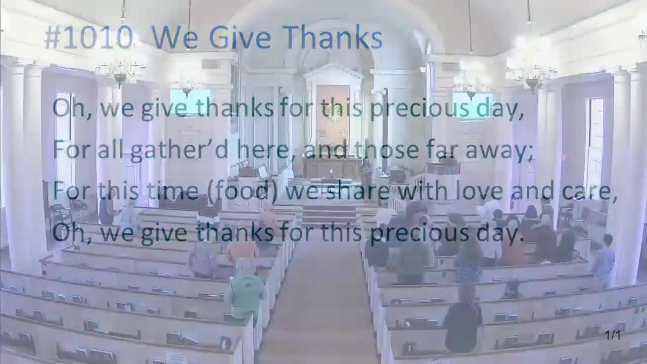 2025-11-23 Sunday Service, Led by April Rosario, Director of Faith Formation