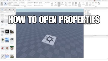 HOW TO OPEN PROPERTIES 2025 ROBLOX STUDIO TUTORIAL [WORKING]