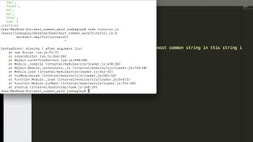 Problem Solver #5: Most Common Word In String
