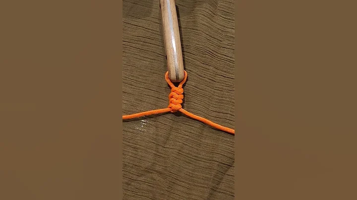 How to tie a Snake 🐍 Knot lanyard