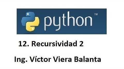Python Recursividad  Fibonacci