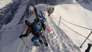 Aiguille du Midi Arete Chamonix 2016