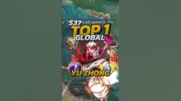 68% Winrate Yu Zhong S37 Build! Mobile Legends #mlbb #mobilelegends #gaming
