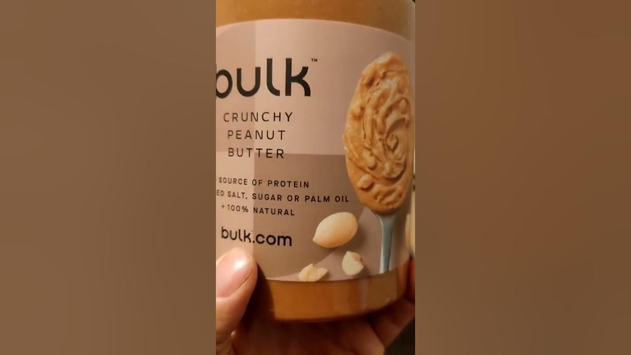 teste beurre de cacahuète 🥜 de bulk Germany 💪👌😃 