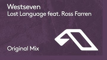 Westseven feat Ross Farren - Lost Language