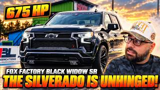 675 HP Fox Factory Chevy Silverado Black Widow SR Takes Aim At Ram’s Rumble Bee!