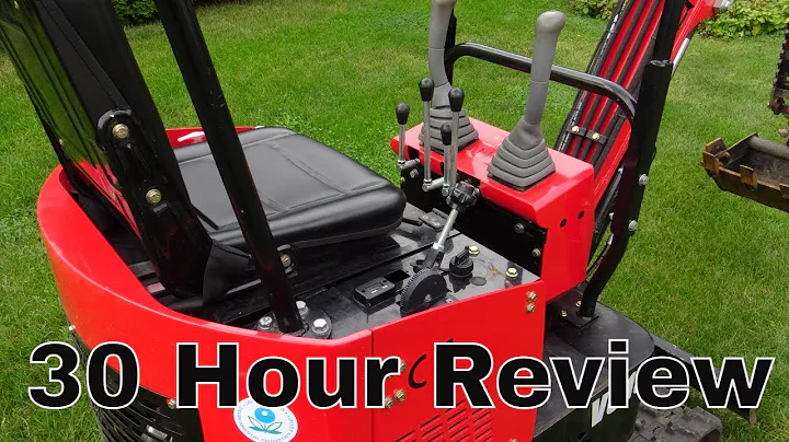 30 Hour Review On Chinese Mini Excavator