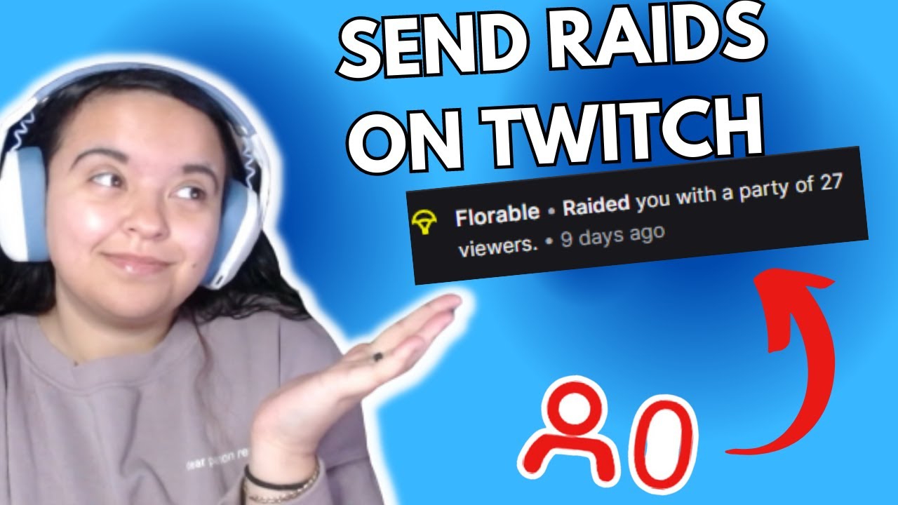 How To Raid Someone On Twitch (Tutorial)