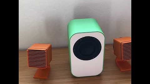 PPR Sub with 3D Printed Passive Radiator Sound Demo #Shorts