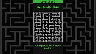Can You Solve These 3 QUICK Maze Puzzles 🧩Brain Game!