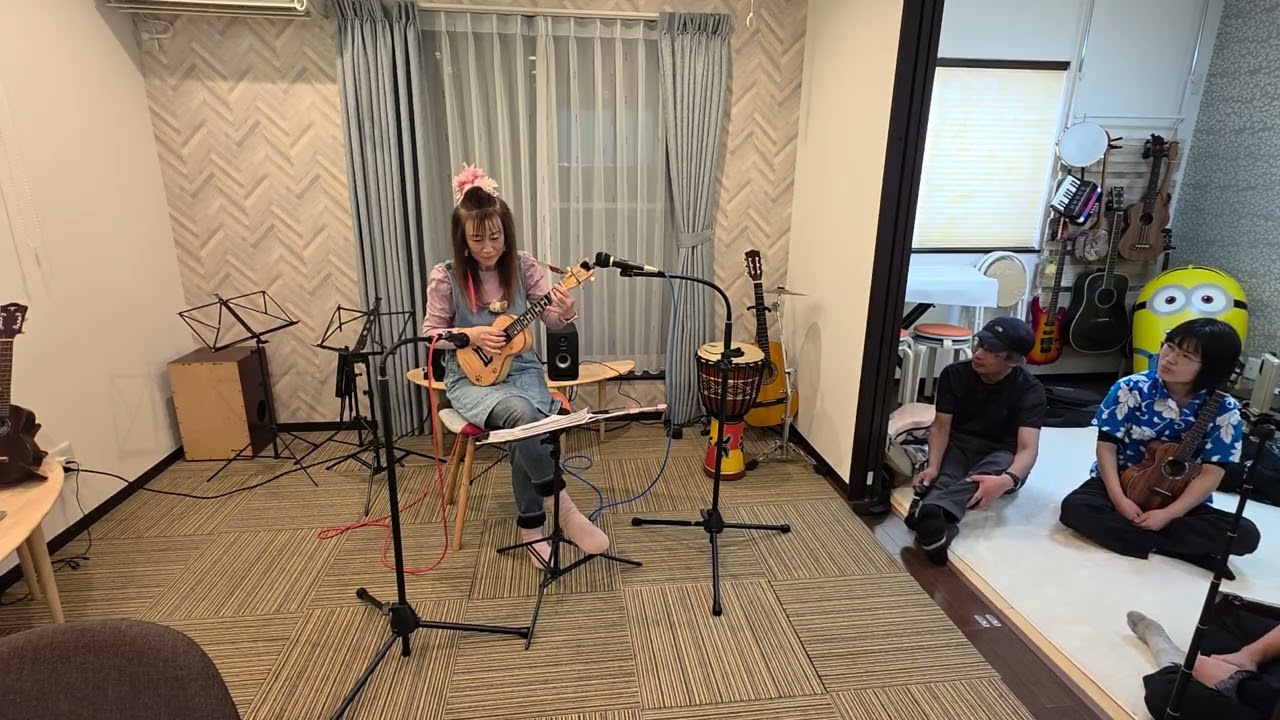 【ボサノバ】Wave(アロハちゃんウクレレソロ💦)@なみカフェオープンマイク