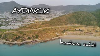 Aydıncık / İncekum Sahili Drone Video | Ücretsiz Karavan, Çadır Kampı ° Potensic Atom Drone ° 4K